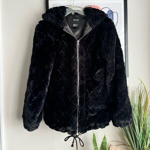 Me Jane Black Teddy Jacket